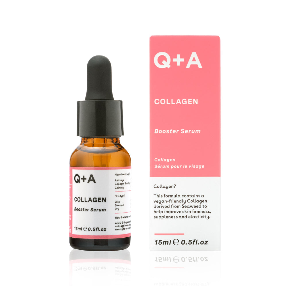 Collagen Booster Serum Bottle and Carton